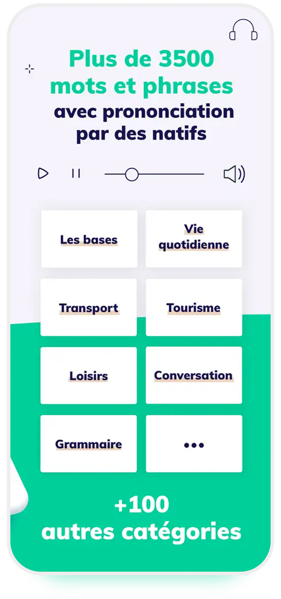 MosaLingua بهترین اپلیکیشن آموزش زبان فرانسه